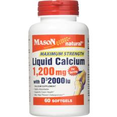 Mason Natural Calcium 1200 mg Vitamin D3 50