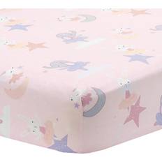 Bedtime Originals Tiny Dancer Elephant/Bunny Ballet Baby Fitted Crib Sheet