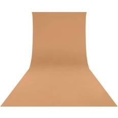 Westcott Wrinkle-Resistant Backdrop Brown Sugar 9x20ft