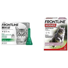 Frontline Plus Flea & Wormer for Cats