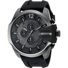 Diesel Chief Chronograph Black Black Silicone DZ4378