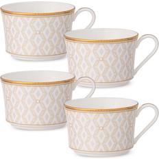 Noritake Noble Pearl Of 4 Cups, 7-1/2 Dinner Set