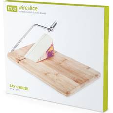 True 4435 Bamboo Cheese Slicer