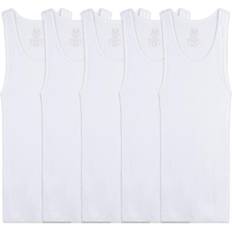 Fruit of the Loom Boys' Bonus Pack A-Undershirt White