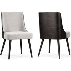 Glamour Home Set of 2 Kitchen Chair