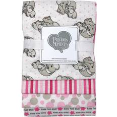 Precious Moments 4 Piece Baby Receiving Blankets Pink