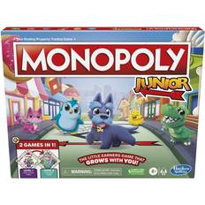 Hasbro Monopoly Junior 2 Games in 1