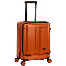 Orange Cabin Bags Rockland Tokyo 18 Expandable Hard Spinner Carry on Laptop