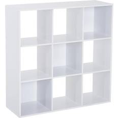 Shelves Book Shelves Homcom 9 Cube Book Shelf 91cm