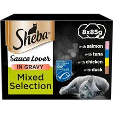 Sheba Sauce Lover Cat Food Trays Mixed Collection