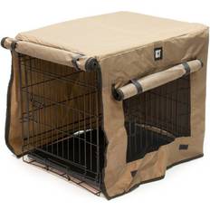 KCT Small Metal Dog Puppy Crate with Cover