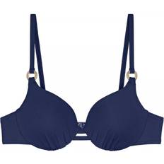 Triumph Bikinis Triumph Summer Glow Underwired Padded Bikini Top - True Navy