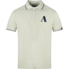 Aquascutum A Logo Polo Shirt - Beige