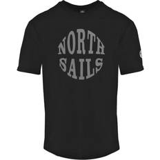 North Sails Circle Logo T-shirt - Black