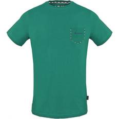 Aquascutum Check Pocket Trim T-shirt - Green