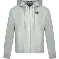 North Sails Men's Logo Zip Hoodie - Grey