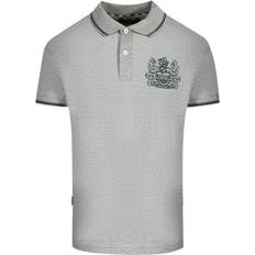 Aquascutum Aldis Tipped Polo Shirt - Grey