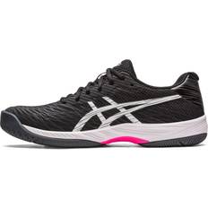 Men - Pink Racket Sport Shoes Asics GEL-Game Men's Tennis Shoes Black/Hot Pink