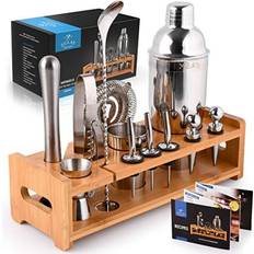 Zulay Kitchen 24 Piece Professional Bar Set 71cl 24pcs