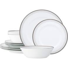 Noritake Colonnade 12 Service 4 Dinner Set