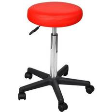 vidaXL Stool Red Office Chair