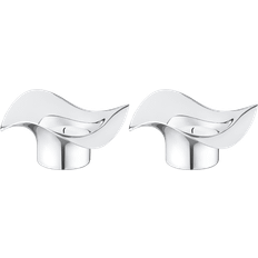 Georg Jensen Cobra Candle Holder 4.9cm 2pcs