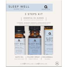 Aroma Home Sleep Well Pillow Spray, Rollerball & Bath Oil Set