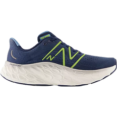 New Balance Men - Road Running Shoes New Balance Fresh Foam X More v4 M - NB Navy with Cosmic Pineapple and Heritage Blue