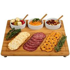 Picnic at Ascot Entertainer Bamboo Cheese Board