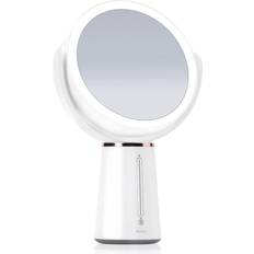 Fancii Nova Double Sided 10x/1x Magnifying Makeup Mirror with Natural LED Lights for Vanity and Tabletop