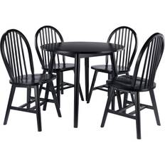 Winsome Wood Moreno 5-Pc Drop Leaf Dining Set