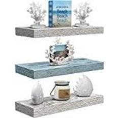 Sorbus 3Pc Floating Wall Shelf