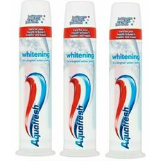 Aquafresh whitening toothpaste pump brighter whiter smile 100ml pack