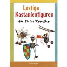 Lustige Kastanienfiguren für kleine Künstler