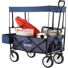 Deuba Trolley Dark Blue with Removable Roof