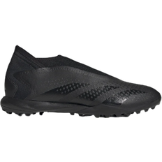 Adidas Turf (TF) Football Shoes adidas Predator Accuracy.3 Laceless Turf - Core Black/Cloud White