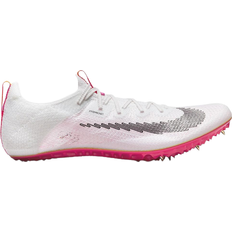 Nike Fabric - Women Running Shoes Nike Zoom Superfly Elite 2 - White/Black/Pink