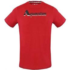 Aquascutum Layered Logo T-shirt - Red