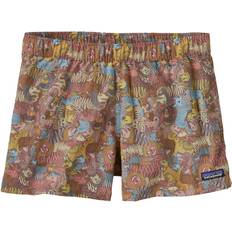 Patagonia Women Shorts Patagonia Women's Barely Baggies Shorts - Together/Trip Brown