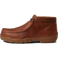 Justin Cappie Boots Brown Cowhide Wide