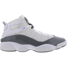 Leather Basketball Shoes Nike Jordan 6 Rings M - White/Cool Grey