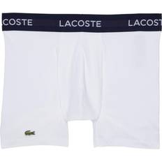 Lacoste Menâs 5-Pack Logo Waist Boxers White