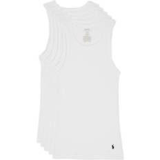 Polo Ralph Lauren White Tank Tops Polo Ralph Lauren Classic Fit Cotton Wicking Tanks 5-pack - White