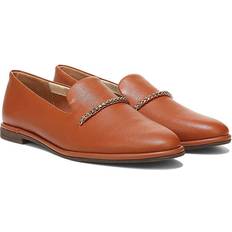 Franco Sarto Hanah Cognac Brown Leather Women's Shoes Burgundy