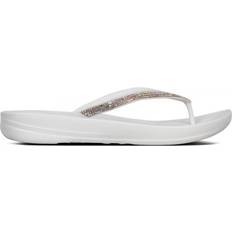 Fitflop Women Slippers & Sandals Fitflop Iqushion Sparkle W - Urban White
