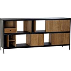 Irons Sideboards Dkd Home Decor Alvin Natural Black Iron Fresno Sideboard