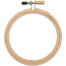 Frank A. Edmunds Wood Embroidery Hoop W/Round Edges 3"-Natural