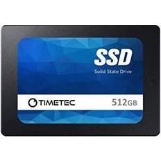 TIMETEC 512gb ssd 3d nand qlc sata iii 6gb/s 2.5 inch 7mm 0.28" read speed