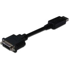 Fairline Fdl 0.2M Display Port To Dvi-D 1080P Adaptor Cable M-F