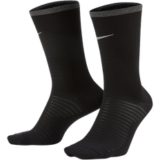 Women Socks Nike Spark Lightweight Running Crew Socks Unisex - Black